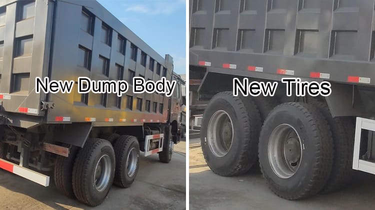 Second Hand Sinotruk Howo 6x4 Tipper Truck Price in Djibouti
