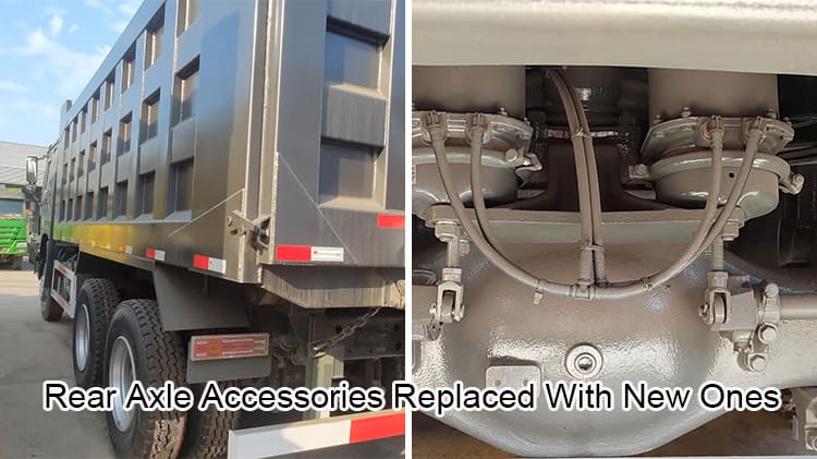 Second Hand Sinotruk Howo 6x4 Tipper Truck Price in Djibouti