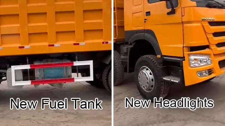 Used Sinotruk Howo 8x4 371 Dump Truck Tipper for Sale in Guinea