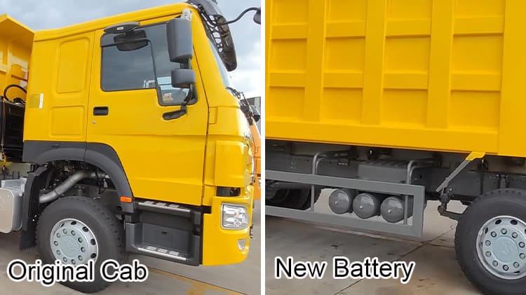 Used Sinotruk Howo 8x4 12 Wheel Tipper Dump Truck 20 Ton 430hp in Burundi