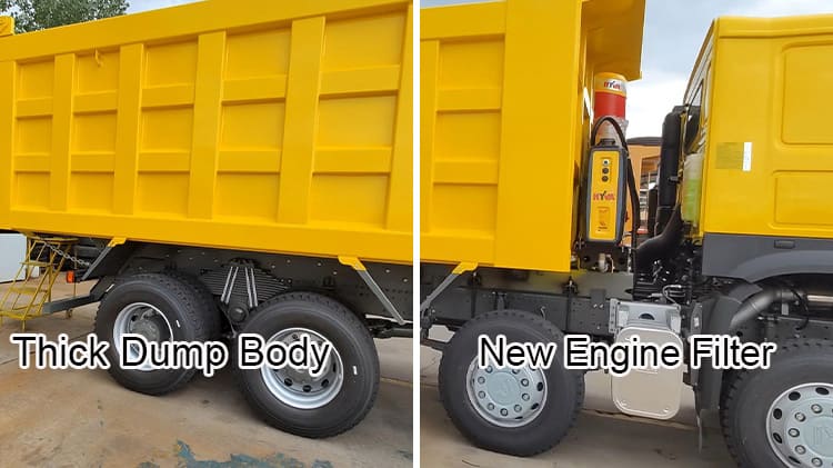 Used Sinotruk Howo 8x4 12 Wheel Tipper Dump Truck 20 Ton 430hp in Burundi