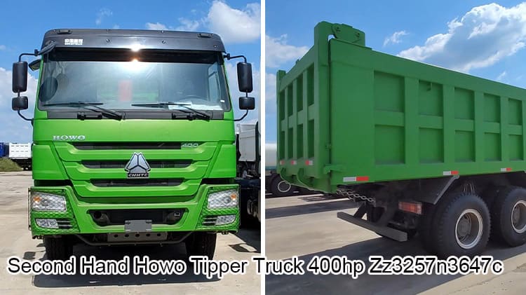 Zz3257n3647c Howo Tipper Truck Dumper Truck Second Hand Price in Sudan