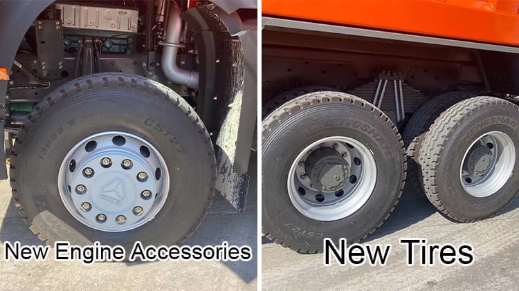 China Sinotruk Howo 336 Truck Used Ten Wheel Dump Trucks for Sale in Uzbekistan
