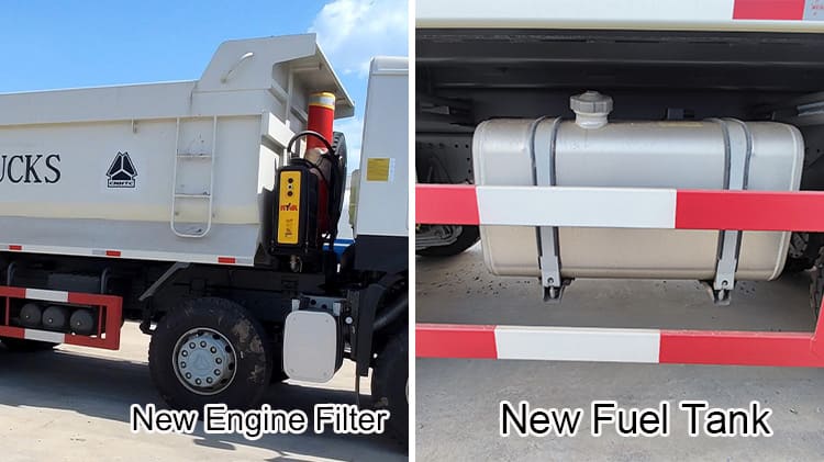 Used Howo Truck Old Tipper Trucks 400hp Howo 8x4 Dump Truck Price in Haiti
