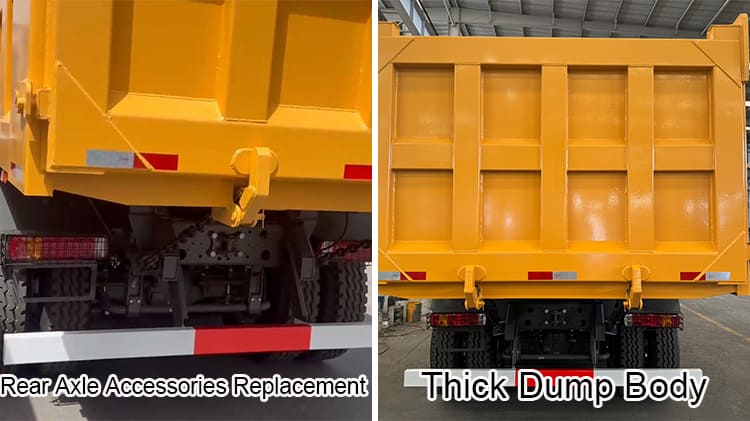Sinotruk Howo 380 Used Tri Axle Dump Trucks for Sale in Kenya