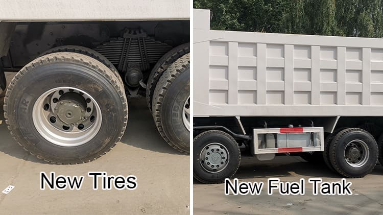 Used Sinotruk Howo 12 Tyres Dump Truck 380 40Ton 8x4 Sale in Rwanda