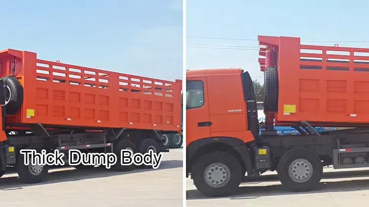 Howo A7 371 Dump Truck 12 Wheel Tipper for Sale Second Hand in UAE