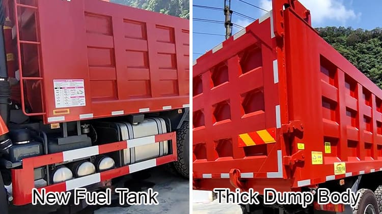 Used Sinotruk Howo T7H 540 6x4 Dump Truck Lhd Sale in Palau Islands