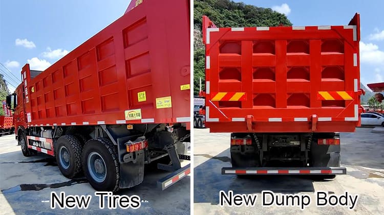 Used Sinotruk Howo T7H 540 6x4 Dump Truck Lhd Sale in Palau Islands