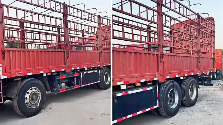 Heavy Duty Truck Used Howo 500hp TH7 30T 8x4 Cargo Truck in Algeria