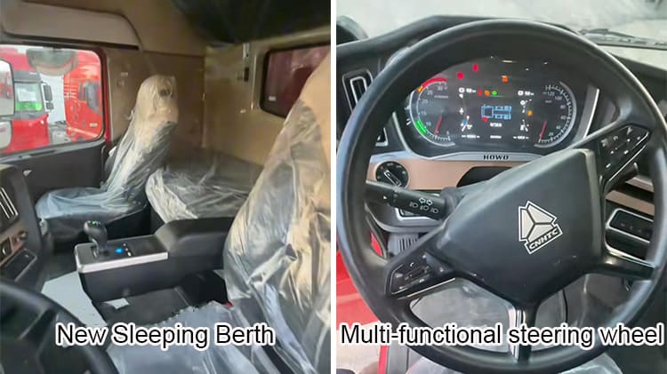 Heavy Duty Truck Used Howo 500hp TH7 30T 8x4 Cargo Truck in Algeria