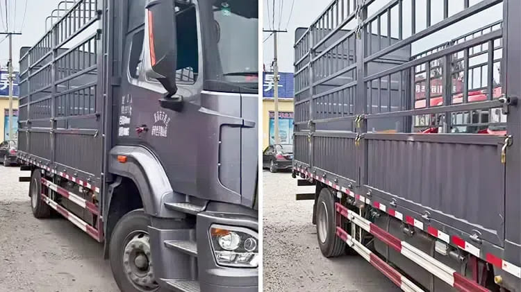 Sinotruk Howo 4x2 Cargo Truck NX Used Stake Truck for Sale in Seychelles