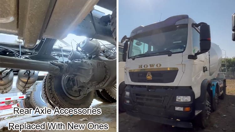 How 8m3 8x4 Concrete Mixer Truck Used TX 350hp for sale in Bolivia