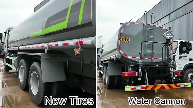 Sinotruk Howo Water Truck 20cbm Sale Used Water Tanker in Ghana
