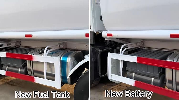Used Howo 10 Wheeler Diesel Truck Tank 20 kl Fuel Tanker Price in El Salvador