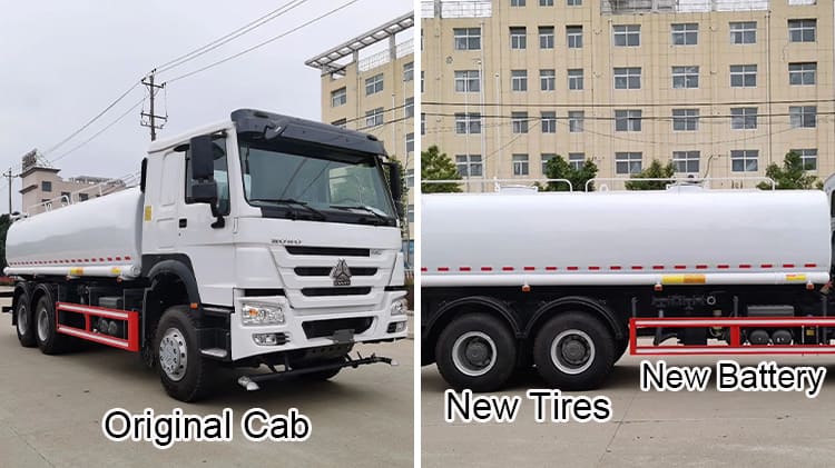 Used Howo 20000 Liter 5000 Gallon Water Truck Sprinkler Sale in Maldives