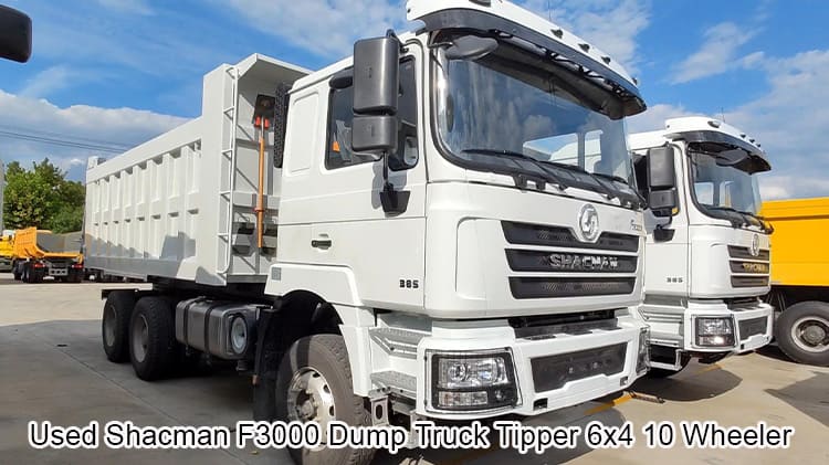 Camiones Shacman F3000 Tipper Truck Second Hand for Sale in Belarus