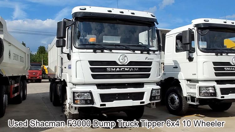 Camiones Shacman F3000 Tipper Truck Second Hand for Sale in Belarus