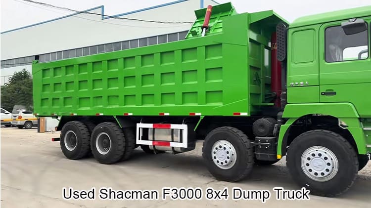 Used Shacman F3000 8x4 Dump Truck 420 for Sale in Papua New Guinea