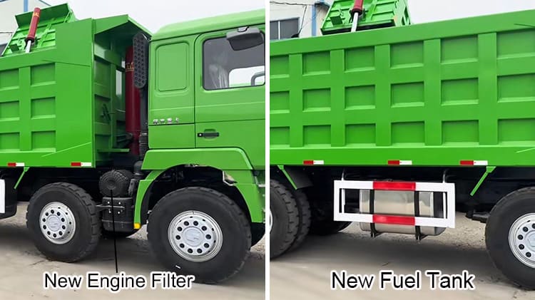 Used Shacman F3000 8x4 Dump Truck 420 for Sale in Papua New Guinea