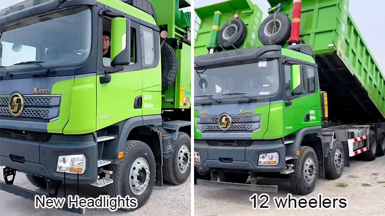 Used Shacman X3000 Dump Truck Tipper 12 Wheel 470hp Sale in Eritrea
