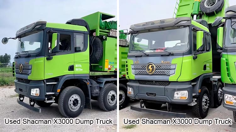 Used Shacman X3000 Dump Truck Tipper 12 Wheel 470hp Sale in Eritrea