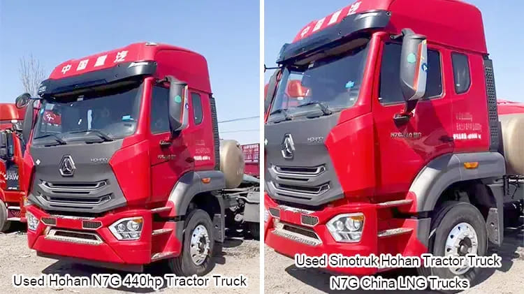 Used Hohan N7G 440hp Tractor Truck  Used Sinotruk Hohan Tractor Truck N7G China LNG Trucks in Katar