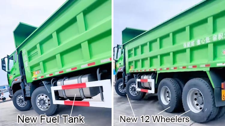 Used Sino Trucks 340hp Hohan Tipper Truck for Sale South Africa