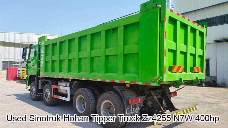 Used Sinotruk Tipper Truck Hohan Zz4255 N7W 31 Ton Sale in Uganda