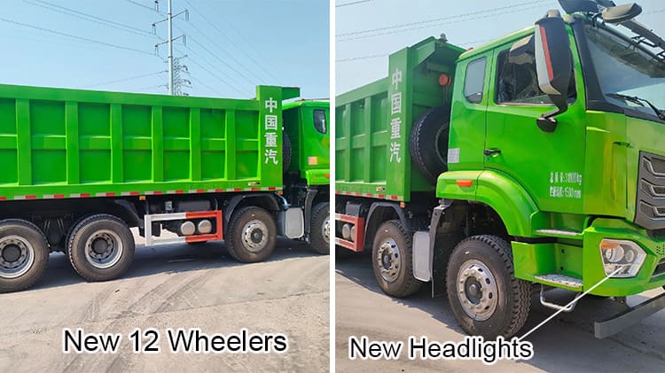 Used Sinotruk Tipper Truck Hohan Zz4255 N7W 31 Ton Sale in Uganda