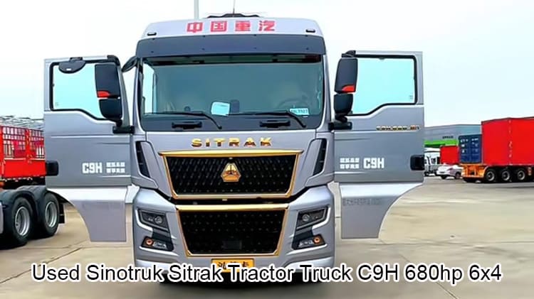 2023 Used Sinotruk Sitrak C9H 6x4 Tractor Truck Price in Cayman
