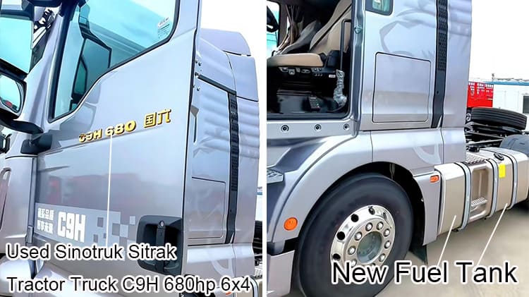 2023 Used Sinotruk Sitrak C9H 6x4 Tractor Truck Price in Cayman