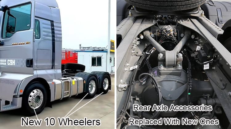 2023 Used Sinotruk Sitrak C9H 6x4 Tractor Truck Price in Cayman