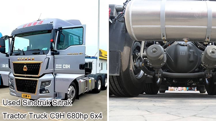 2023 Used Sinotruk Sitrak C9H 6x4 Tractor Truck Price in Cayman