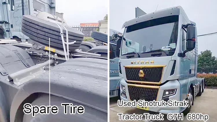 Second Hand Sitrak G7H Truck Tractor Head 680hp Price in Jamaica