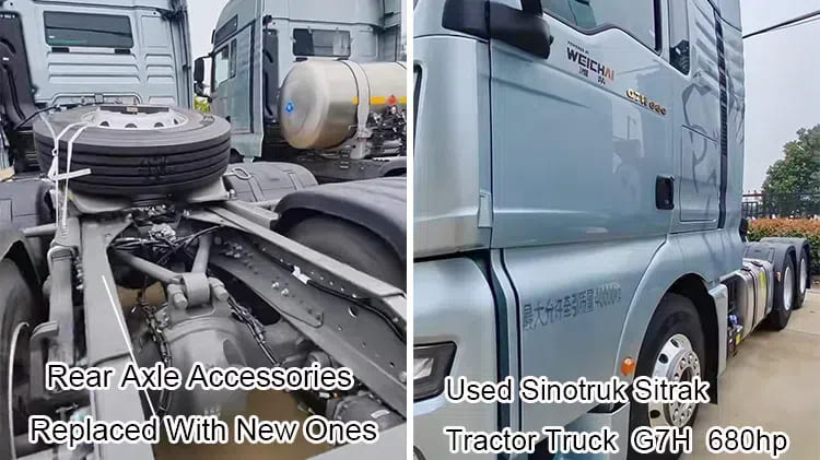 Second Hand Sitrak G7H Truck Tractor Head 680hp Price in Jamaica