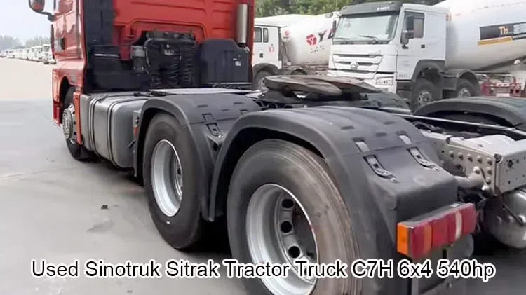 Sinotruk Sitrak C7H Tractor Truck Used Trucks for Sale in Ghana