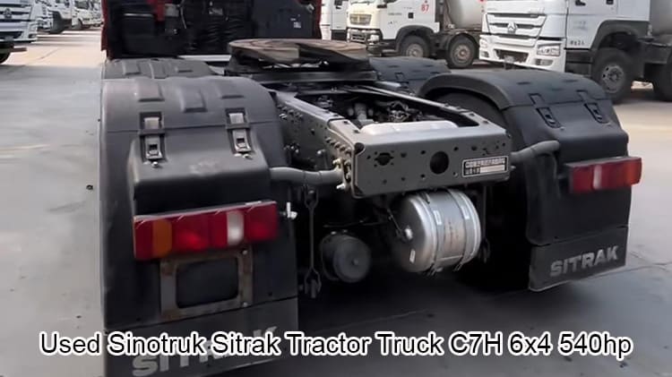 Sinotruk Sitrak C7H Tractor Truck Used Trucks for Sale in Ghana