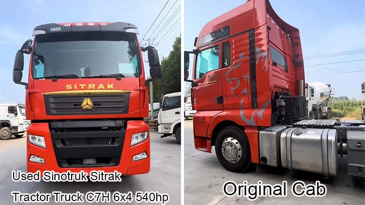 Sinotruk Sitrak C7H Tractor Truck Used Trucks for Sale in Ghana