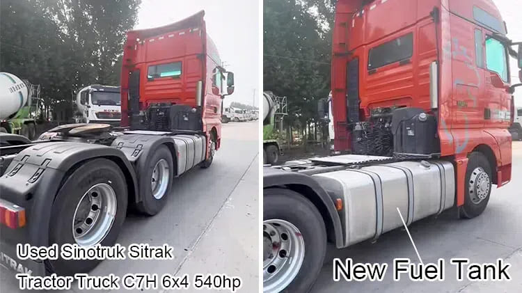 Sinotruk Sitrak C7H Tractor Truck Used Trucks for Sale in Ghana