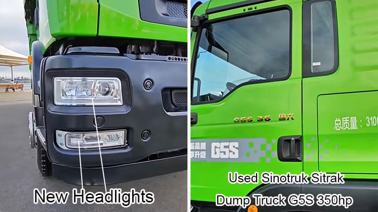 Second Hand Sinotruk Truck Sitrak 2022 350 Dump Truck in Guam