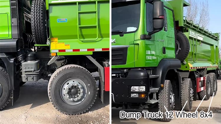 Used Sinotruk Dump Truck Sitrak G7 440 8x4 for Sale in Guyana