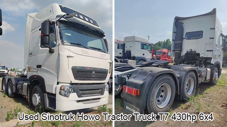 Used Sino Howo T7 Tractor Truck 6x4 2020 for Sale in Guyana