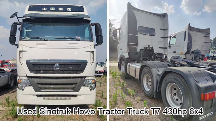 Used Sino Howo T7 Tractor Truck 6x4 2020 for Sale in Guyana