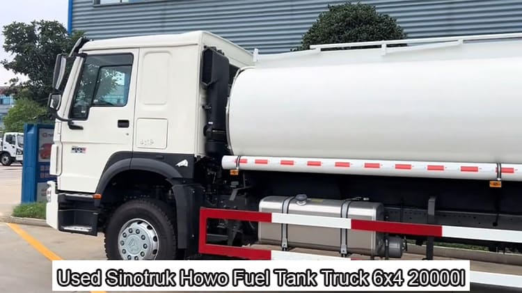 6x4 Howo Fuel Truck 20000l Used Diesel Tanker for Sale in Ghana