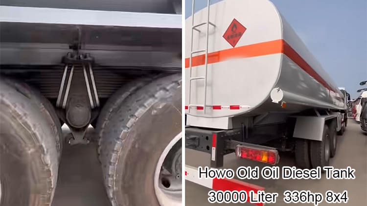 Howo Old Oil Tank 30000 Liter Diesel Tank Lorry Price in Jamaica