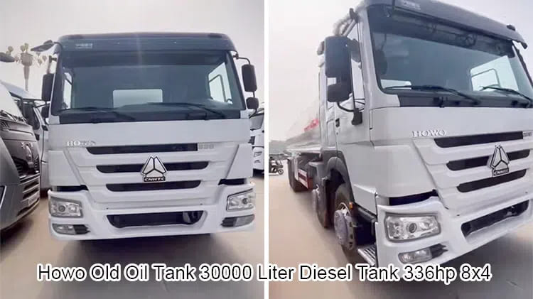 Howo Old Oil Tank 30000 Liter Diesel Tank Lorry Price in Jamaica