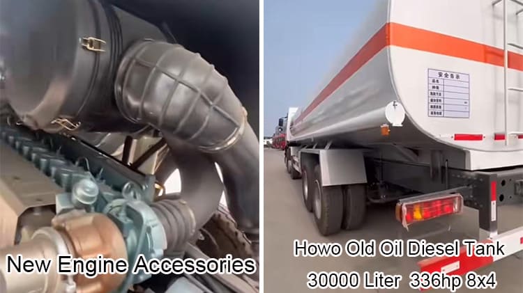 Howo Old Oil Tank 30000 Liter Diesel Tank Lorry Price in Jamaica