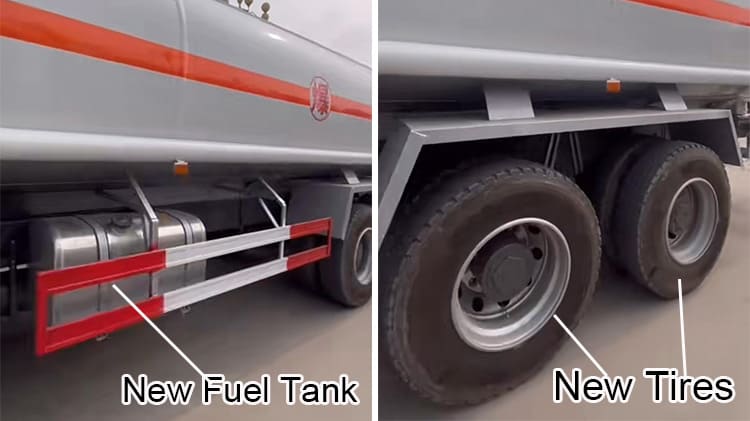 Howo Old Oil Tank 30000 Liter Diesel Tank Lorry Price in Jamaica