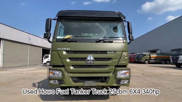 Used Howo Sinotruk Fuel Tanker Truck 25cbm Gasoline Tanker in China